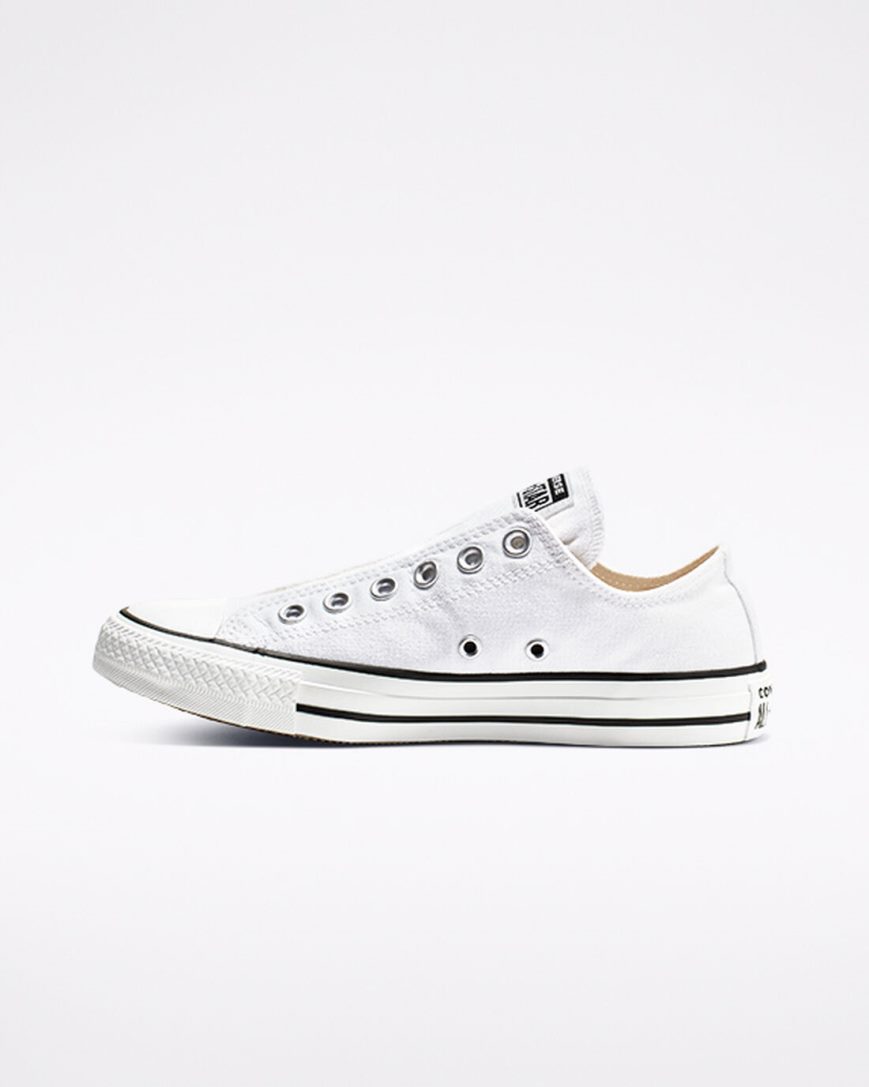 Zapatos Slip On Converse Chuck Taylor All Star Mujer Blancas Negras Blancas | PE P2E7LW